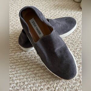 Steve Madden Fayna Gray Slip-On Shoes
